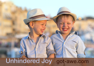 unhindered joy